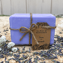 Image showing Lavender Soap product in-situ
