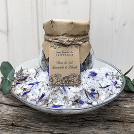 Image showing Fleur de Sel Lavande & Bleuet product in-situ